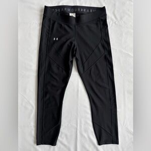 Under Armour HeatGear black leggings (size L)
